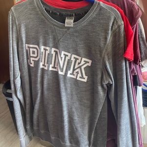 Pink Victoria’s Secret long sleeve shirt